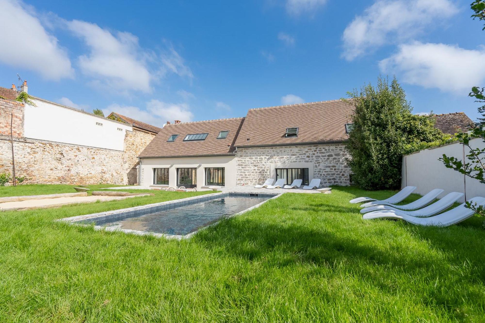 Villa Albertine, 4 Chambres En Plein Coeur De Barbizon Proche Lisiere De Foret מראה חיצוני תמונה